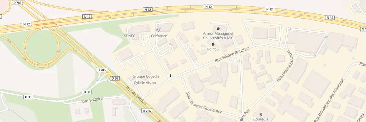 Plan du 19 Rue Hélène Boucher à Plérin