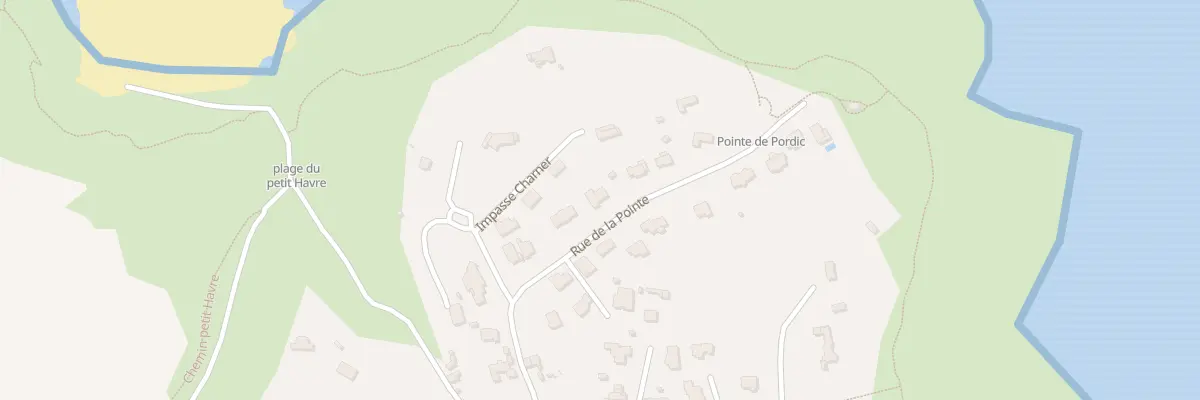Plan du 13 Rue de la Pointe à Pordic