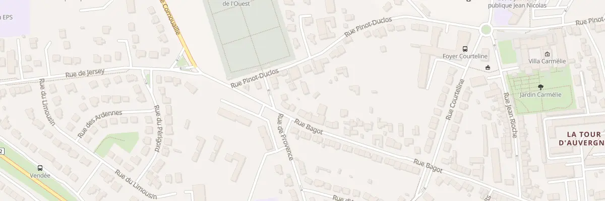 Plan du 104 Rue Bagot à Saint-Brieuc