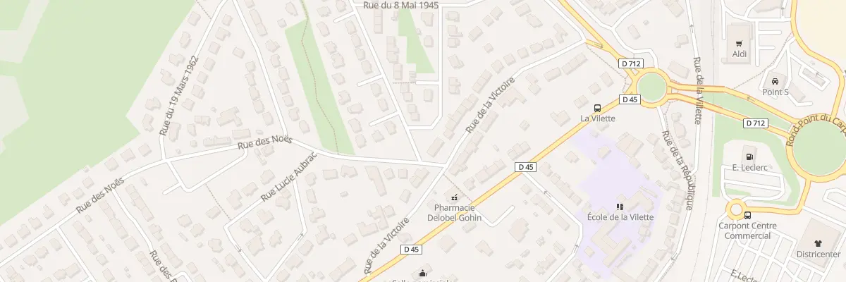 Plan du 19 Rue de la Victoire à Ploufragan