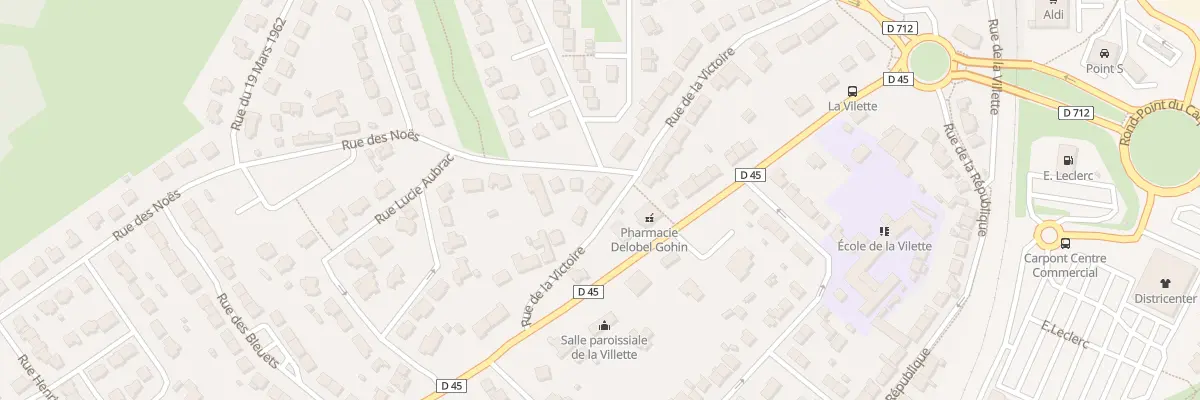 Plan du 15 Rue de la Victoire à Ploufragan
