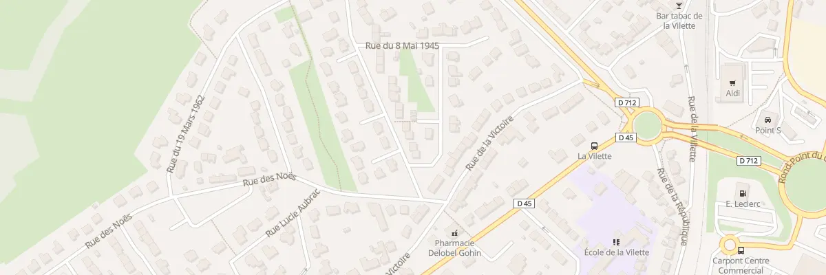 Plan du 6 Rue de l’Armistice à Ploufragan