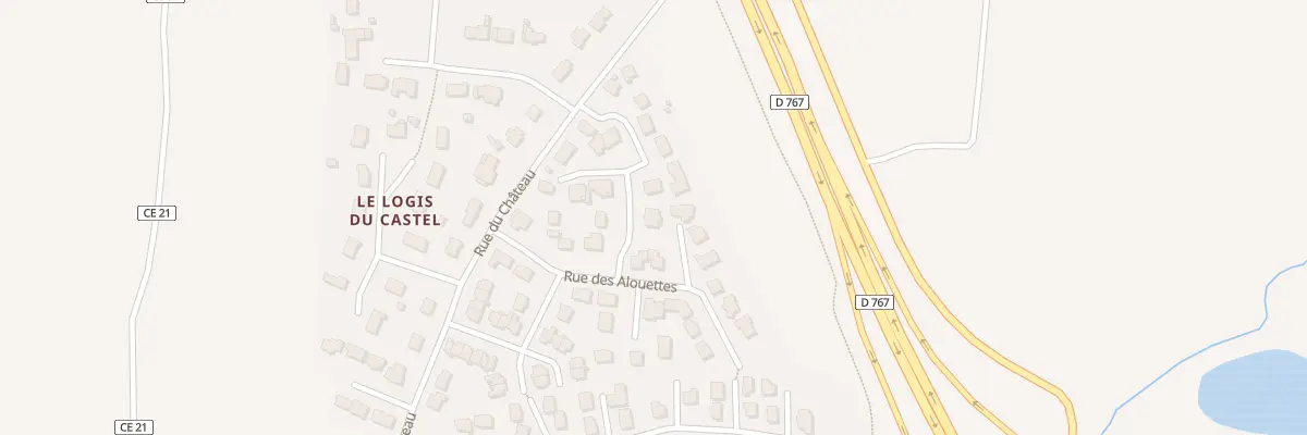 Plan du 4 All des Bouvreuils à Locmaria-Grand-Champ