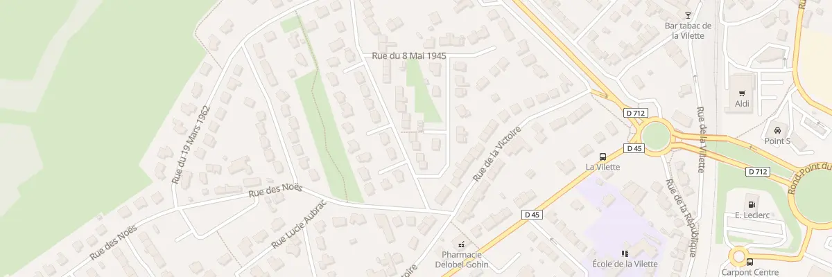 Plan du 8 Rue de l’Armistice à Ploufragan