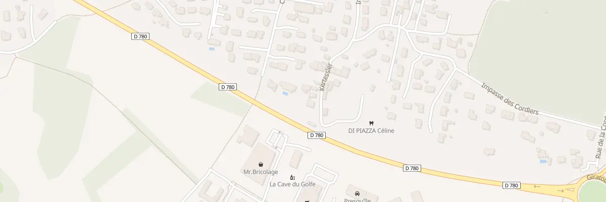Plan du 7361 Kertessier à Sarzeau