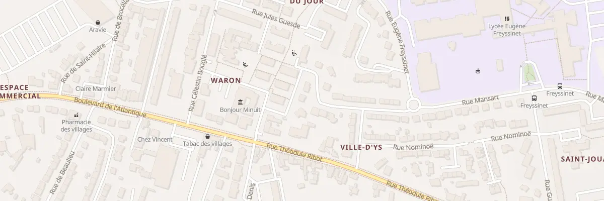 Plan du 23 Rue Gradlon à Saint-Brieuc