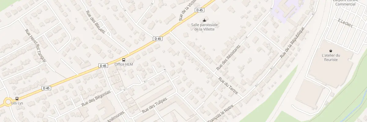 Plan du 21 Rue du Tertre à Ploufragan