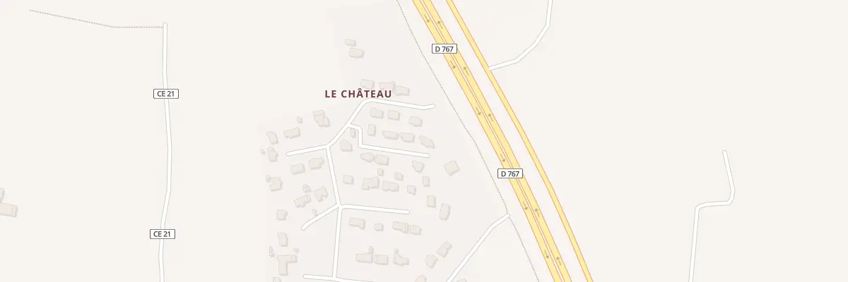 Plan du 4 Brely Château à Locmaria-Grand-Champ