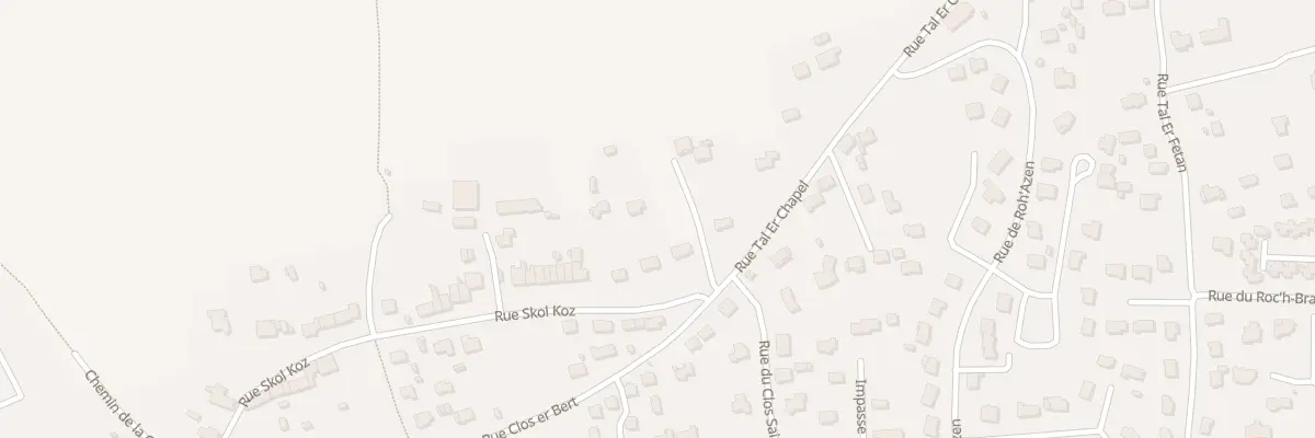 Plan du 61B Rue Skol Koz à Sarzeau