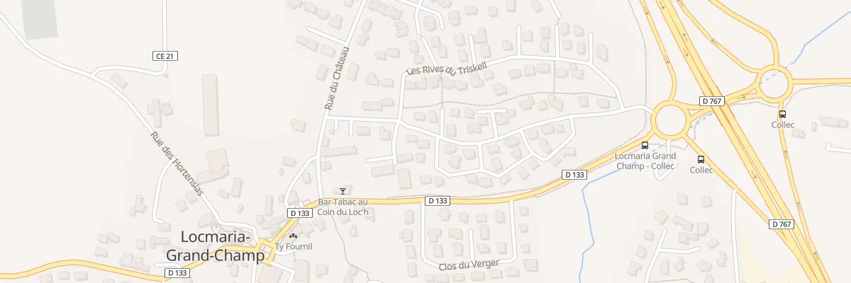 Plan du 96 Rives du Triskel à Locmaria-Grand-Champ