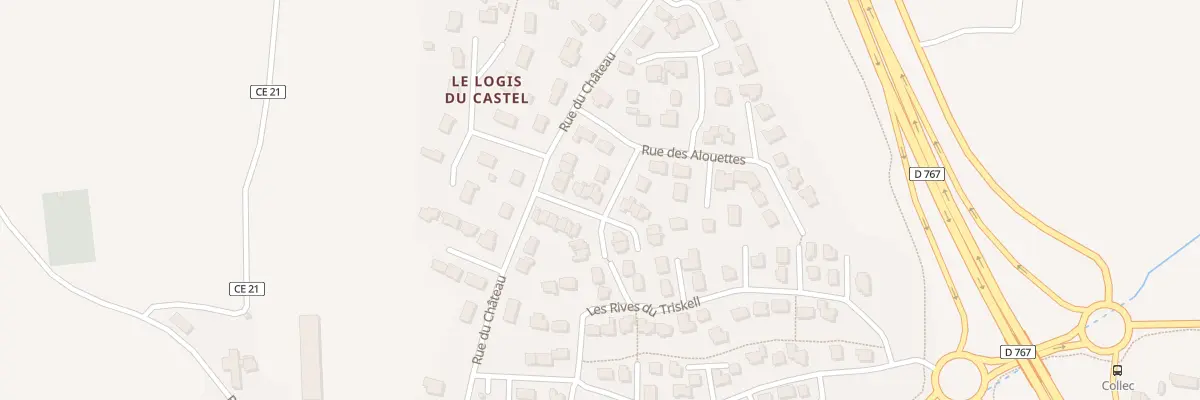 Plan du 5446 Rue des Fauvettes à Locmaria-Grand-Champ