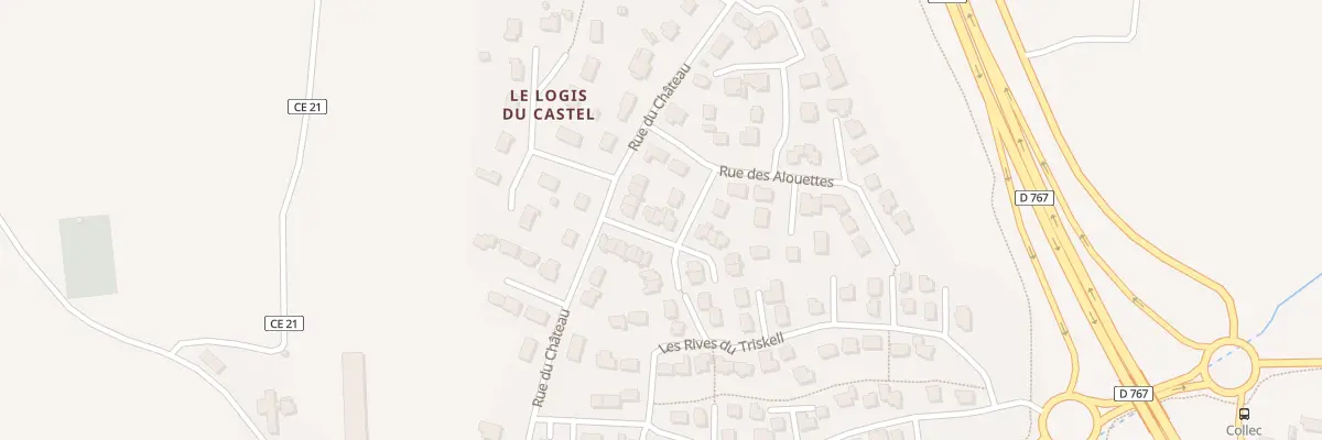 Plan du 4 Rue des Fauvettes à Locmaria-Grand-Champ