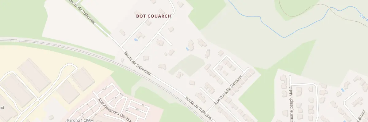 Plan du 110Q Rte de Tréhuinec à Vannes