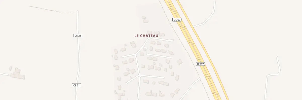 Plan du 1 Brely Château à Locmaria-Grand-Champ