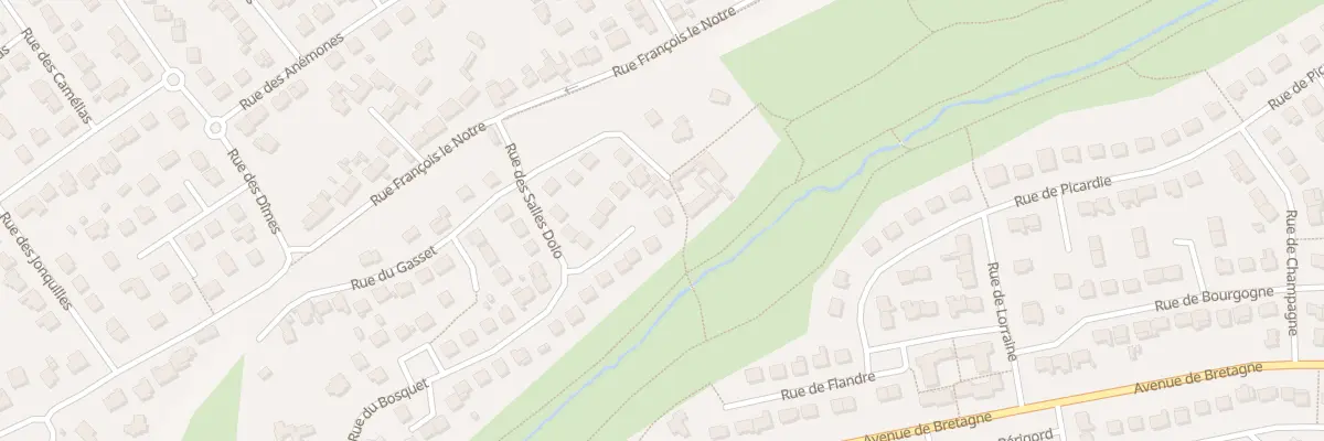 Plan du 34 Rue du Bosquet à Ploufragan