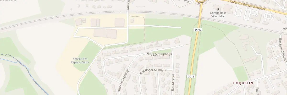 Plan du 20 Rue Léo Lagrange à Saint-Brieuc