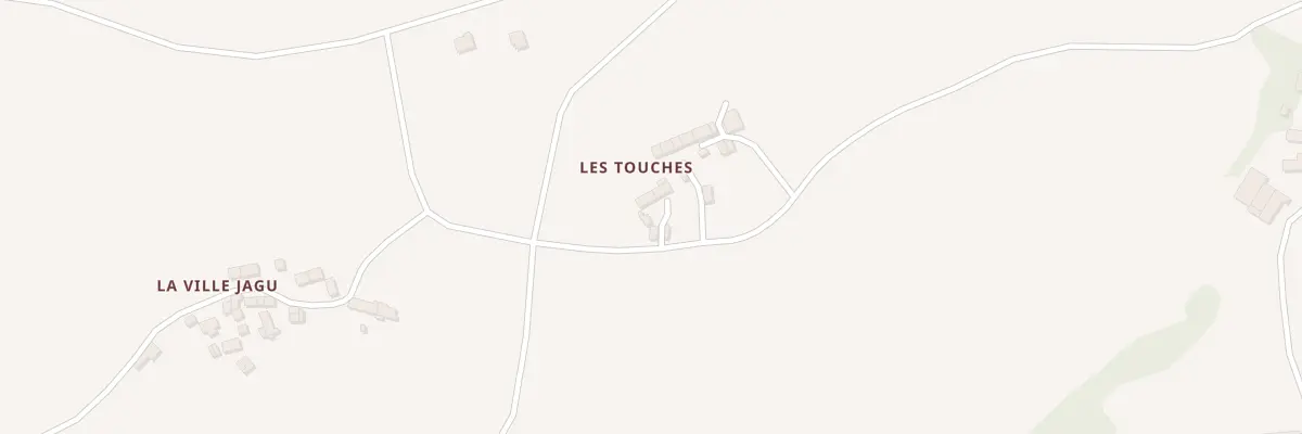 Plan du 1 Les Touches à Plœuc-L’Hermitage