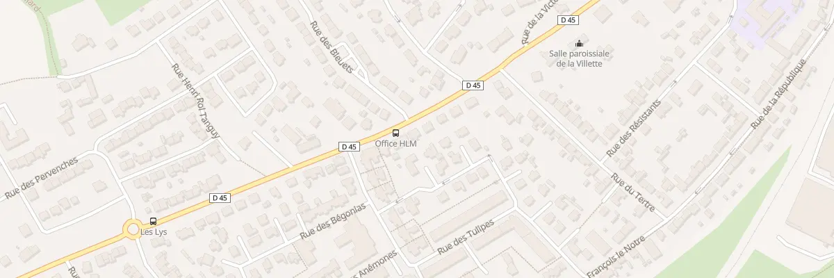 Plan du 36B Rue de Bel Air à Ploufragan