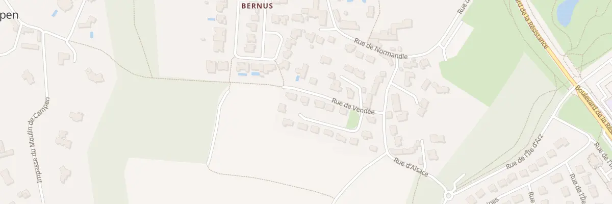 Plan du 8 Imp Tal Er Mor à Vannes