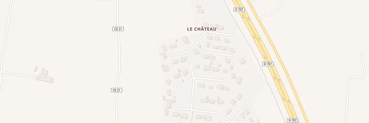 Plan du 28 Lot Prad Chateau à Locmaria-Grand-Champ