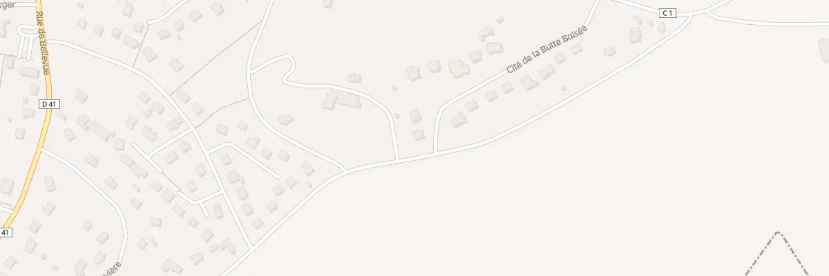 Plan du 3 Cité de la Butte Boisée à Trévé