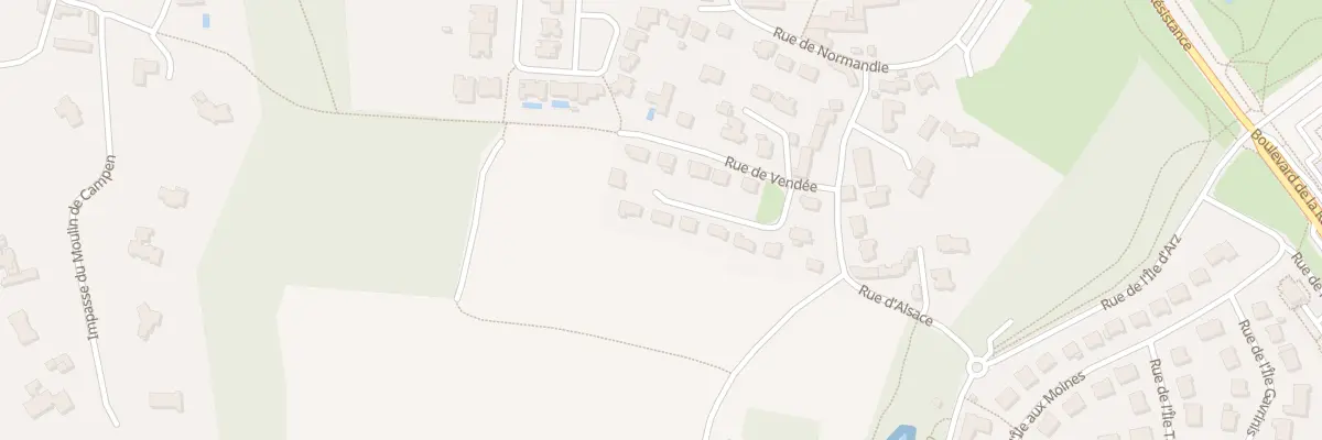 Plan du 13 Imp Tal Er Mor à Vannes
