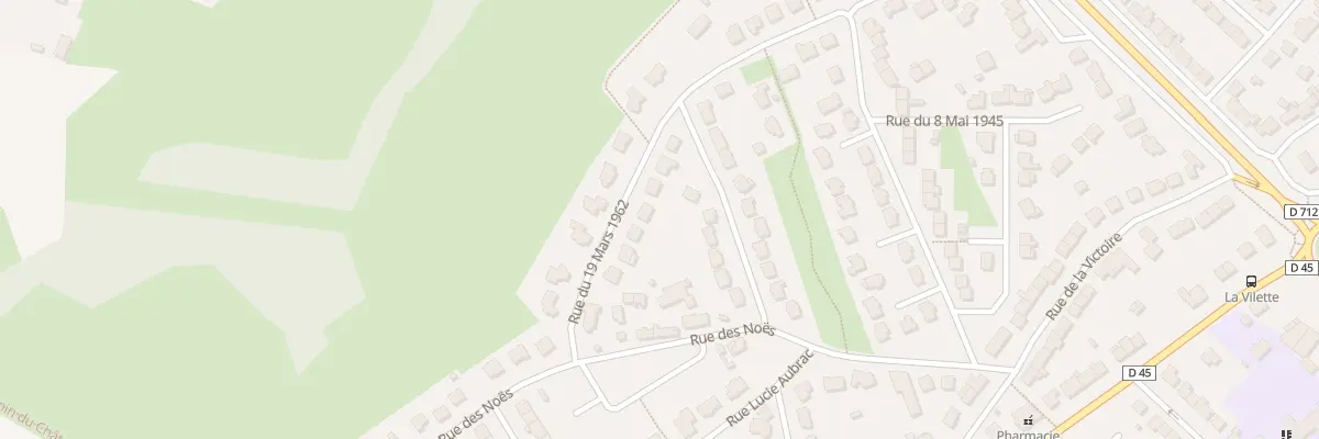 Plan du 8 Rue du 19 Mars 1962 à Ploufragan