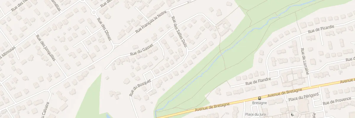 Plan du 23 Rue du Bosquet à Ploufragan