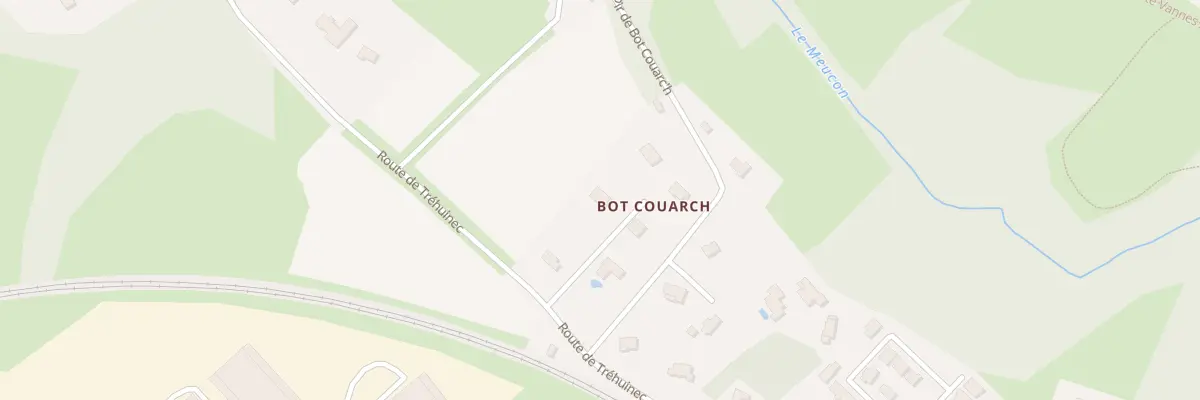 Plan du 3 All de Bot Couarch à Vannes