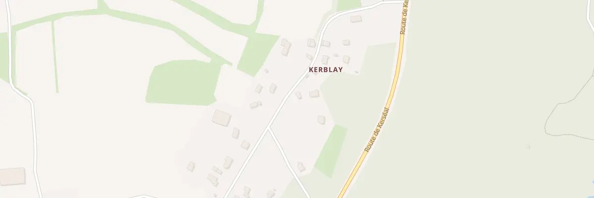 Plan du 3016 Route de Kerseal à Sarzeau
