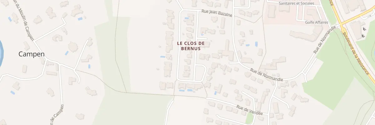 Plan du 16 Rue André Bouler à Vannes
