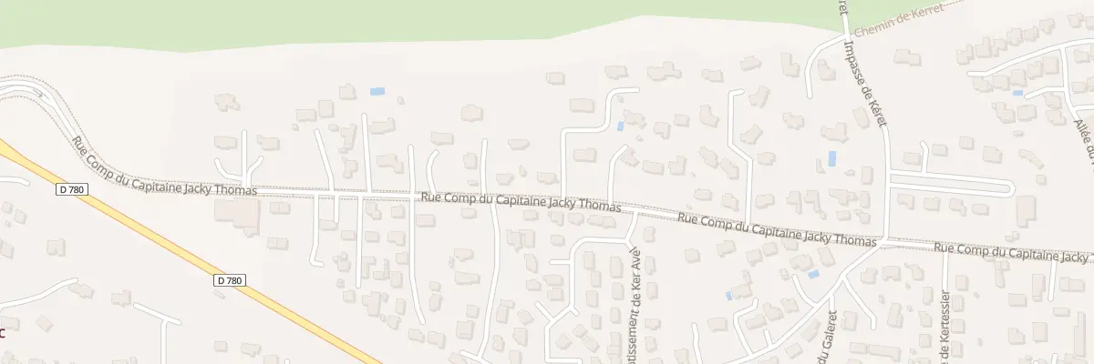 Plan du 22B Rue Comp du Cap Jacky Thomas à Sarzeau