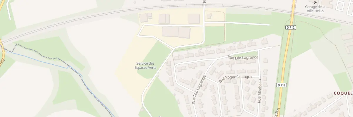 Plan du 12 Rue Bachelard à Saint-Brieuc
