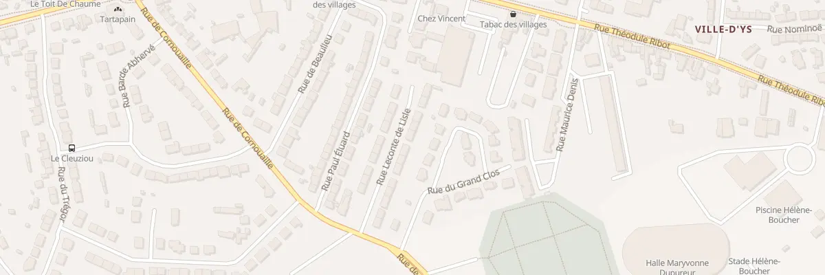 Plan du 18 Rue Leconte de Lisle à Saint-Brieuc