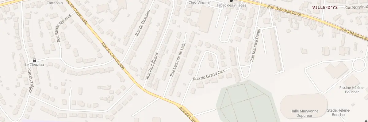 Plan du 16 Rue Leconte de Lisle à Saint-Brieuc