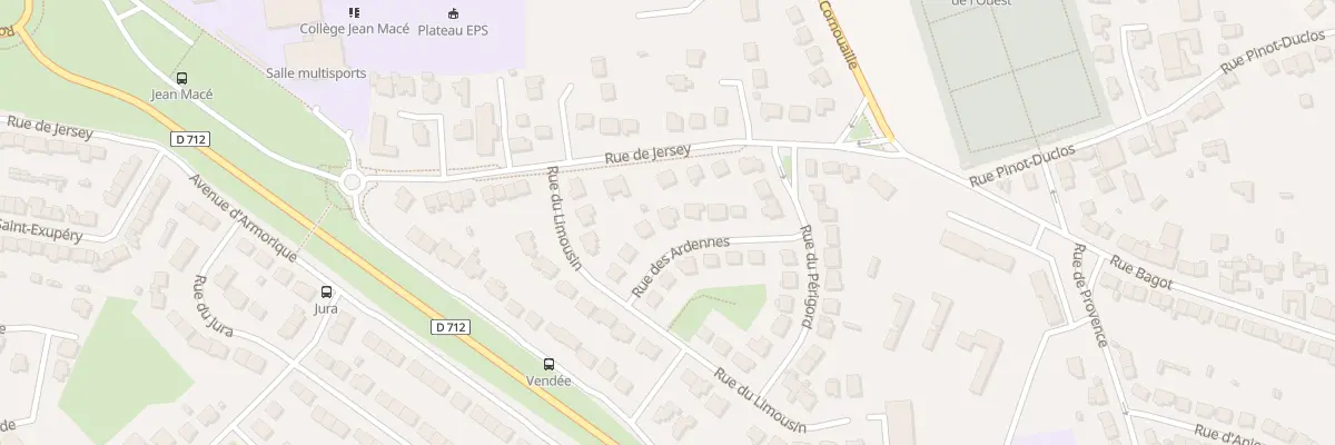 Plan du 8 Rue des Ardennes à Saint-Brieuc