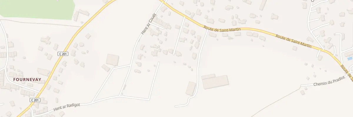Plan du 20 Rte de Saint Martin à Sarzeau