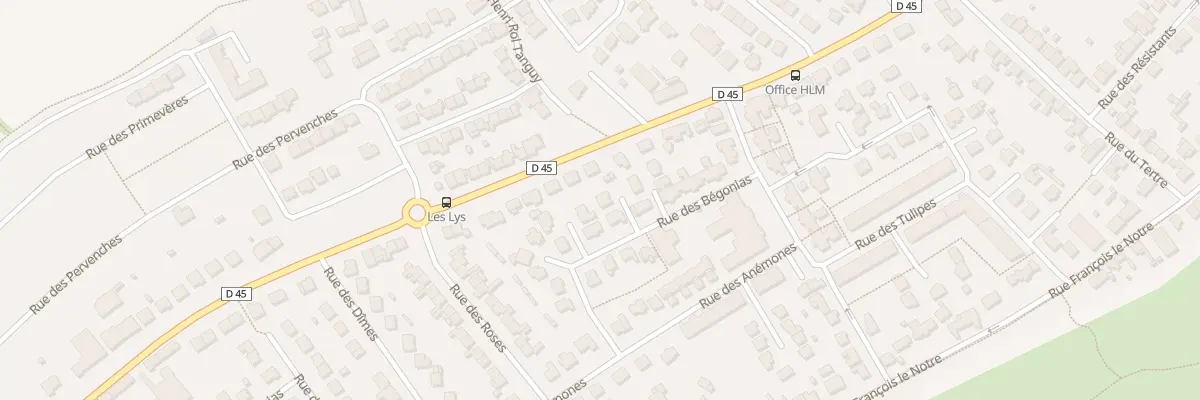 Plan du 36 Rue des Bégonias à Ploufragan