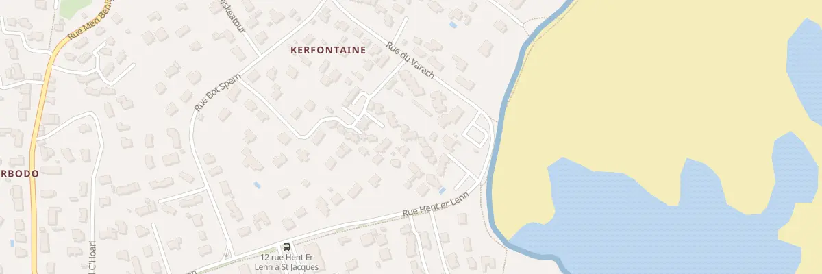Plan du 9260 Les Plages de St Jacques I à Sarzeau