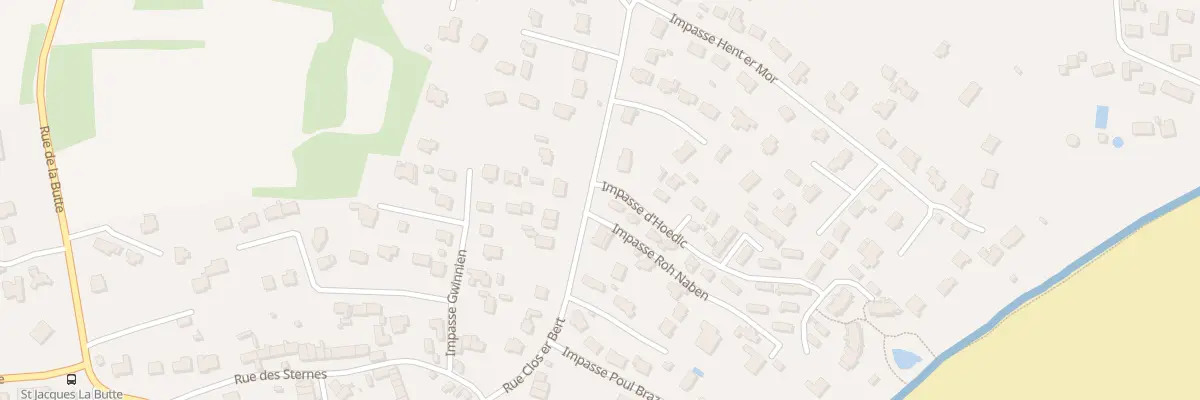 Plan du 1 Ven Hoedic à Sarzeau