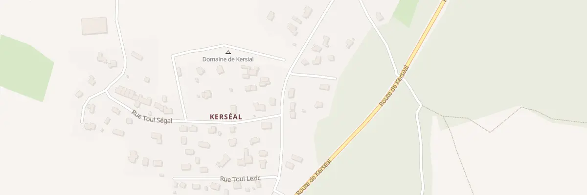 Plan du 45 Rte de Kerseal à Sarzeau