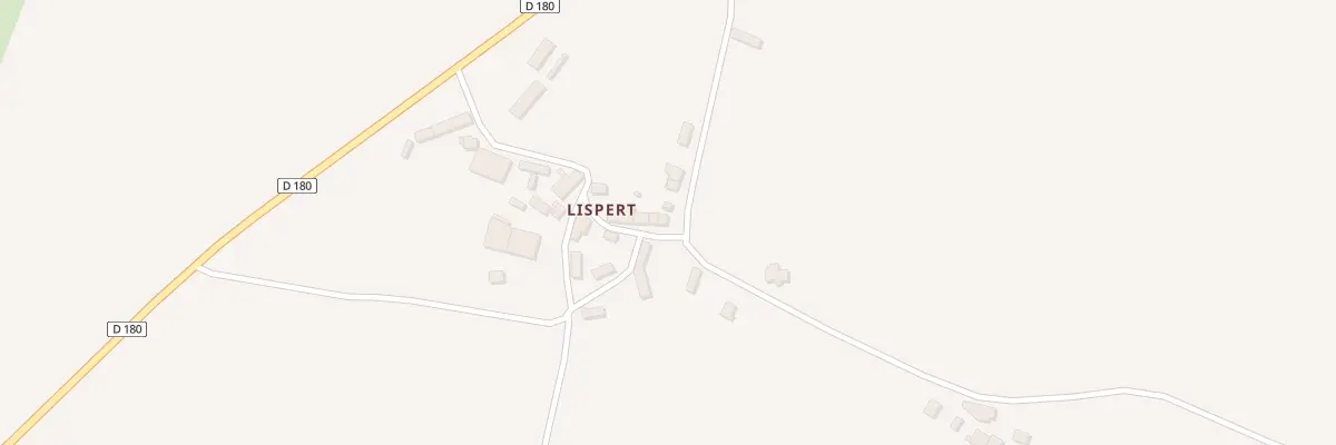 Plan du 10 Lispert à Réguiny