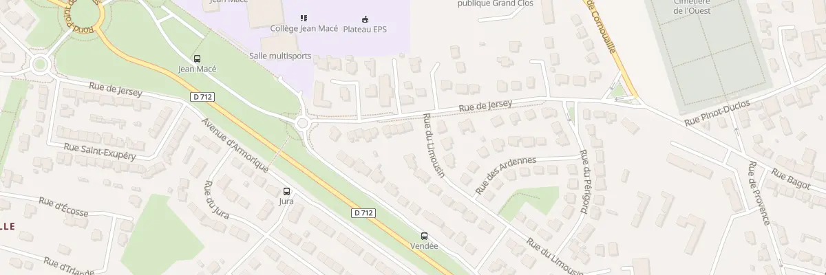 Plan du 63 Rue de Jersey à Saint-Brieuc