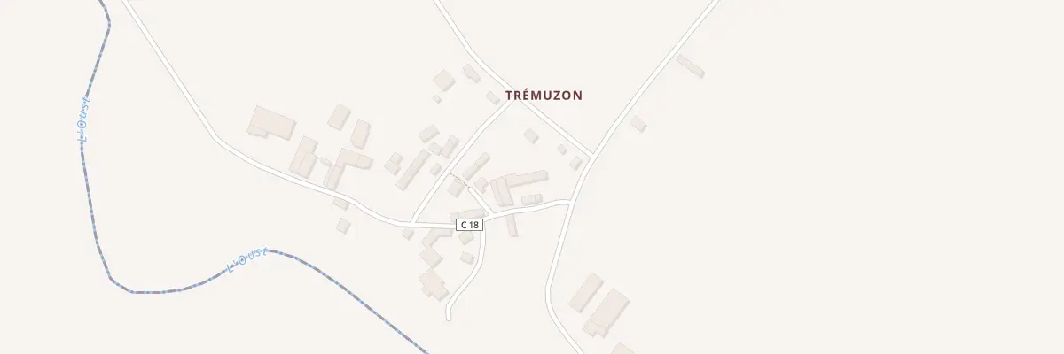 Plan du 32 Trémuzon à Loudéac