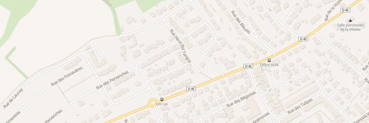 Plan du 13 Rue Henri Rol Tanguy à Ploufragan