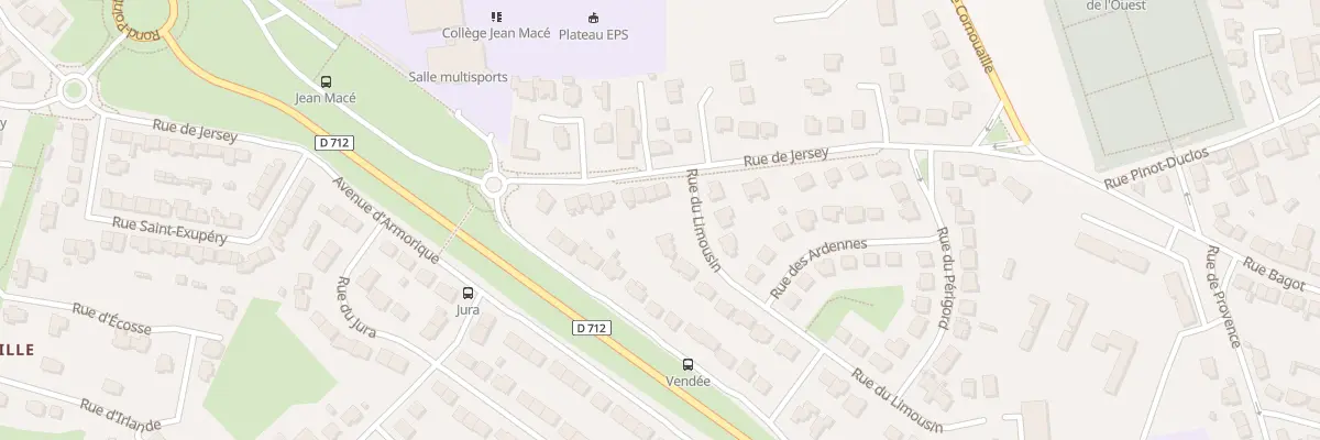 Plan du 65 Rue de Jersey à Saint-Brieuc