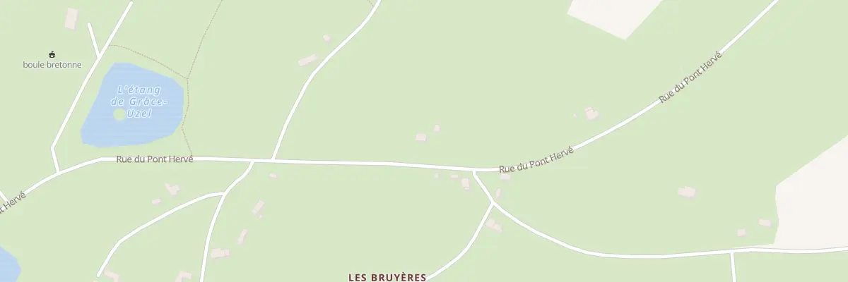 Plan du 5177 Le Brillet à Grâce-Uzel