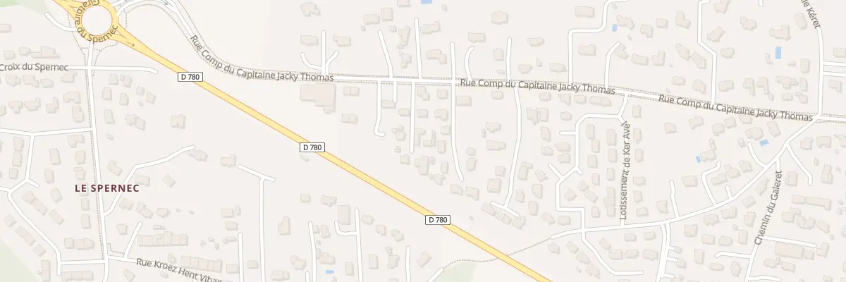 Plan du 53T Rue Comp du Cap Jacky Thomas à Sarzeau