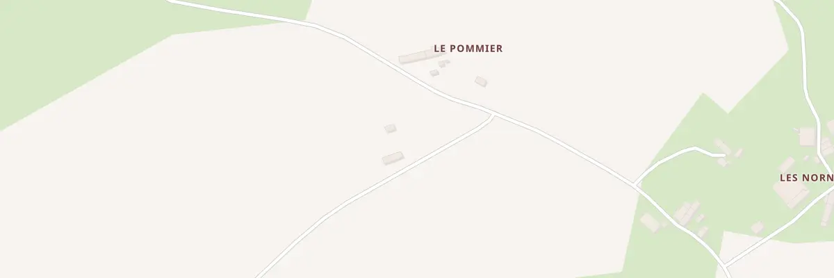 Plan du 2 Le Pommier à Plœuc-L’Hermitage