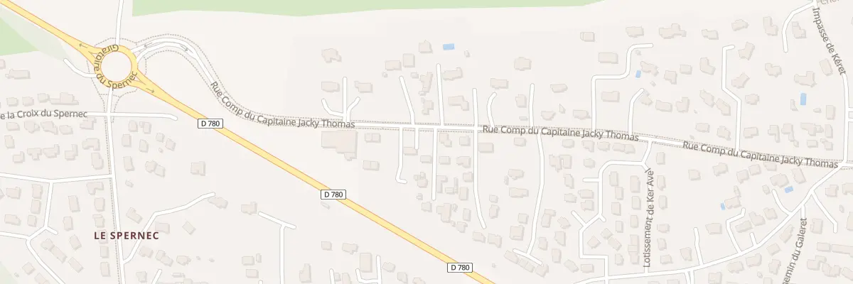 Plan du 55 Rue Comp du Cap Jacky Thomas à Sarzeau